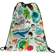 Backpack with Strings Grafoplas Revolution Green Multicolour (36 x 47 cm)