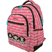 School Bag Grafoplas Mafalda Pink (45 x 33 x 22,5 cm)