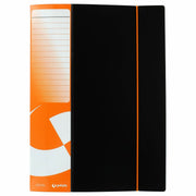 Organiser Folder Grafoplas 100 Covers Black A4 Hard cover