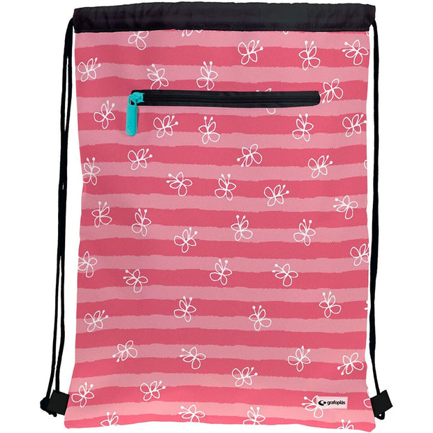 Backpack with Strings Grafoplas Mafalda Pink (36 x 47 cm)