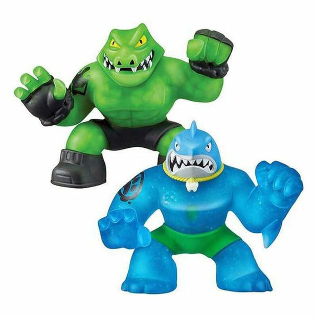 Action Figures Heroes Goo Jit Zu Bandai (2 pcs)