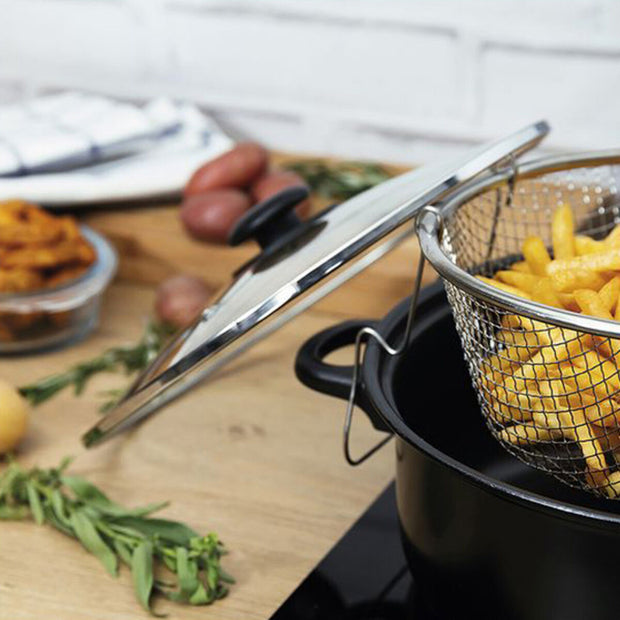 Fritteuse Quid Gante Stahl 0,32 L (Ø 26 cm)