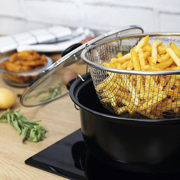 Fritteuse Quid Gante Stahl 0,32 L (Ø 26 cm)