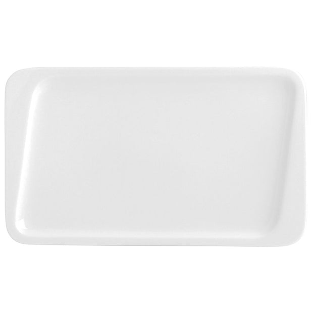 Dessertteller Quid Chef aus Keramik Weiß (25 x 15 cm) (Pack 6x)
