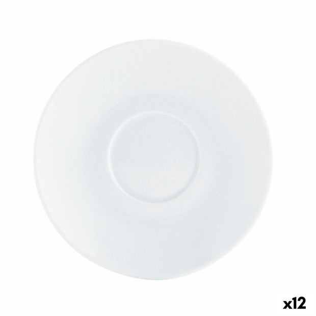 Teller Quid Basic aus Keramik Weiß (15,5 cm) (Pack 12x)