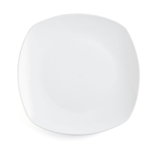 Flad plade Quid Novo Vinci aus Keramik Weiß (26,6 cm) (Pack 6x)