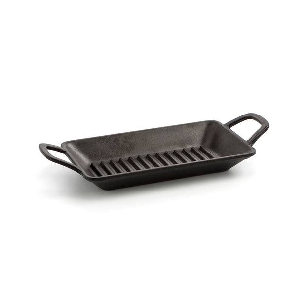Pfanne für Finger-Food Quid Mar de Viento Schwarz Kunststoff (22 x 10 x 4 cm) (Pack 12x)