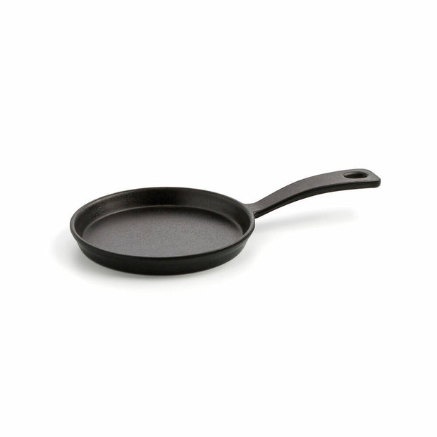 Pfanne für Finger-Food Quid Mar de Viento Schwarz Kunststoff (22 x 13 x 3 cm) (Pack 12x)