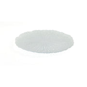 Flad plade Quid Mar de Viento Durchsichtig Glas (Ø 28 cm) (Pack 6x)