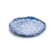 Flad plade Quid Mar de Viento Blau Glas (28 cm) (Pack 6x)