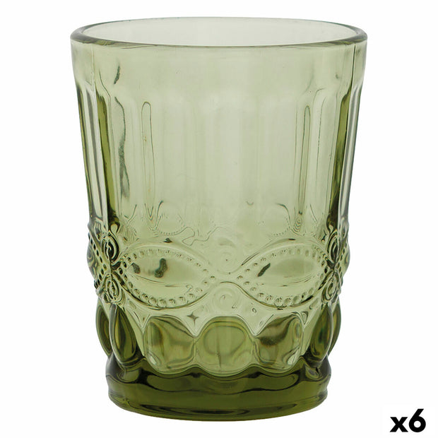 Becher La Bouchée Ritual grün Glas (26 cl) (Pack 6x)