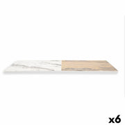 Tablett für Snacks Quid Boreal Kunststoff zweifarbig (30 x 20 cm) (Pack 6x)
