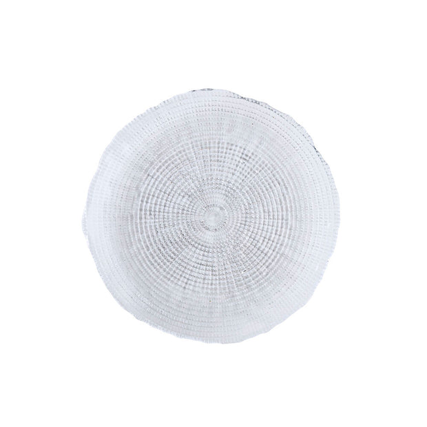Flad plade Quid Boreal Durchsichtig Glas (Ø 21 cm) (Pack 6x)