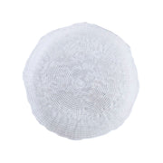 Flad plade Quid Boreal Durchsichtig Glas (Ø 28 cm) (Pack 6x)