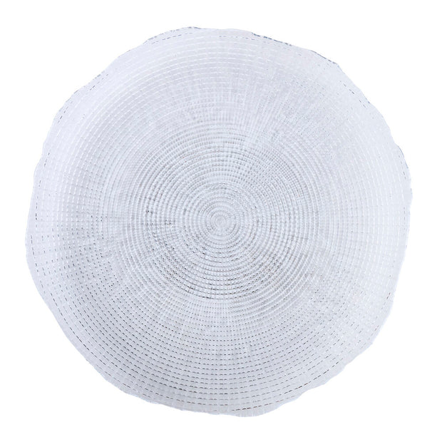 Flacher Teller Quid Boreal Glas (Ø 32 cm) (Pack 6x)