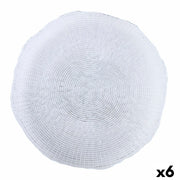 Flacher Teller Quid Boreal Glas (Ø 32 cm) (Pack 6x)