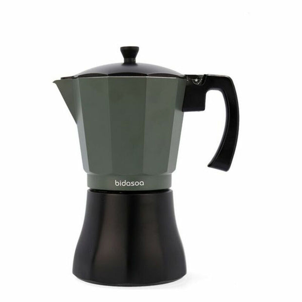 Kaffeemaschine Bidasoa Schwarz Weiß Aluminium (12 Kopper)