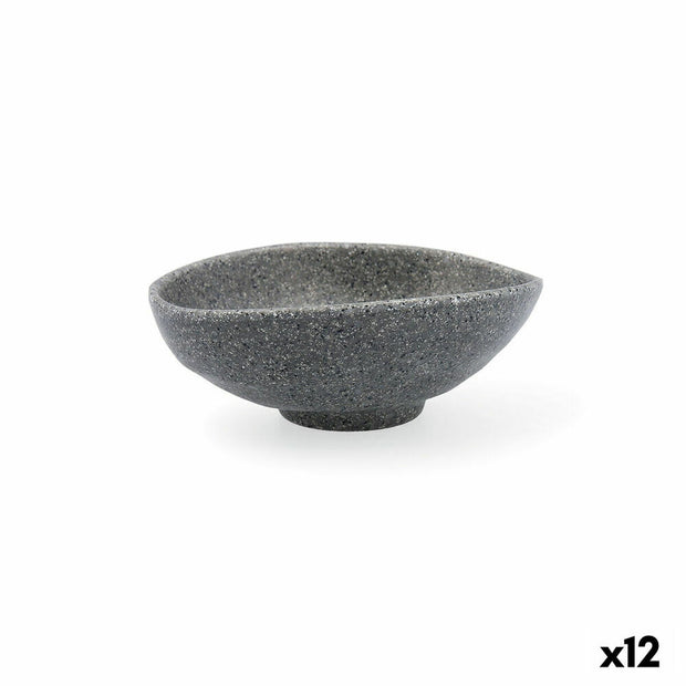 Schale Quid Lonja Grau Kunststoff (17 x 14 x 6 cm) (Pack 12x)