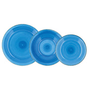 Geschirr Quid aus Keramik Blau Porcelæn (18 Stücke)