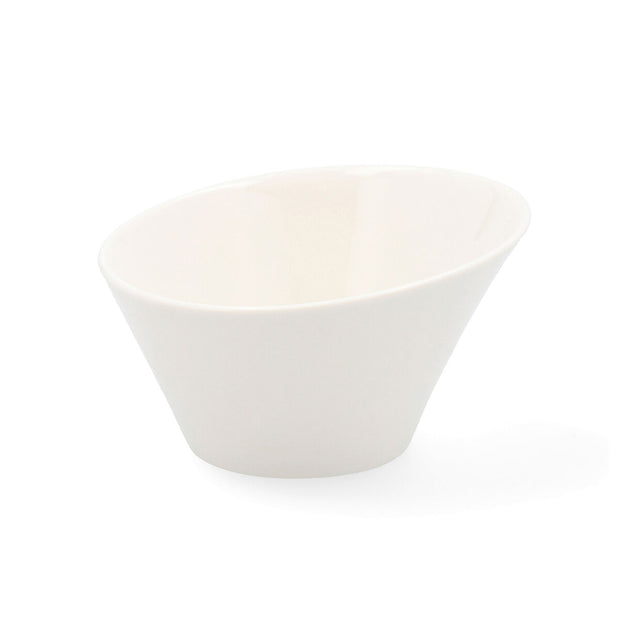 Tablett für Snacks Quid Select aus Keramik Weiß (12,5 cm) (Pack 12x)