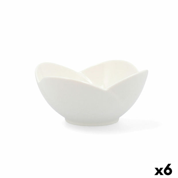 Schüssel Quid Select aus Keramik Weiß (11 cm) (Pack 6x)