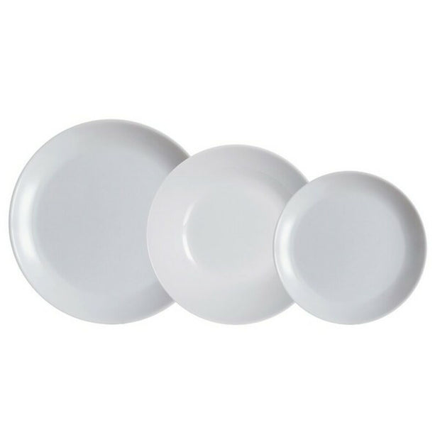 Spisestel Luminarc Carine Grau Glas (18 pcs)
