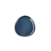 Flad plade Bidasoa Ikonic aus Keramik Blau (11 x 11 x 11 cm) (Pack 12x)