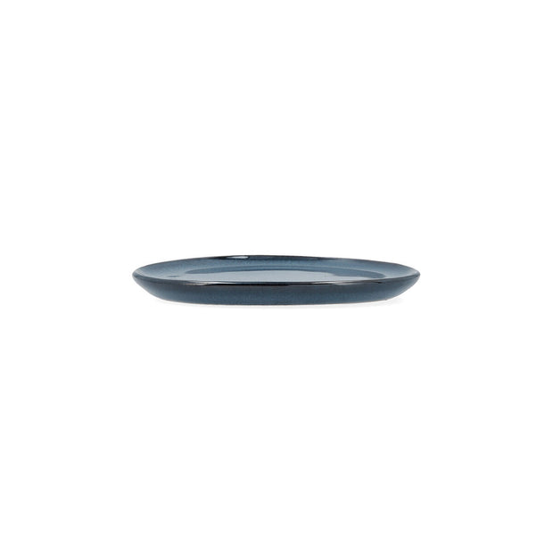 Flad plade Bidasoa Ikonic aus Keramik Blau (11 x 11 x 11 cm) (Pack 12x)
