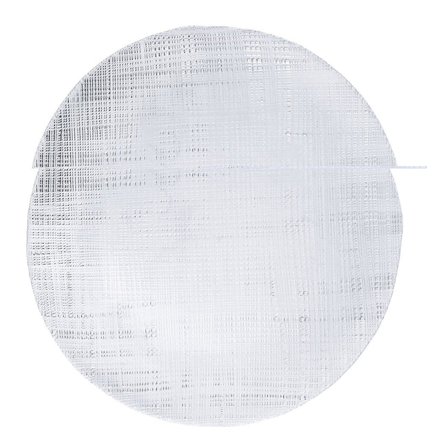 Flacher Teller Bidasoa Ikonic Durchsichtig Glas (Ø 28 cm) (Pack 6x)