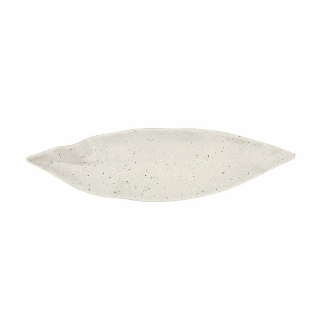 Flad plade Bidasoa Ikonic Grau Kunststoff (25 x 6,8 x 1,5 cm) (Pack 12x)