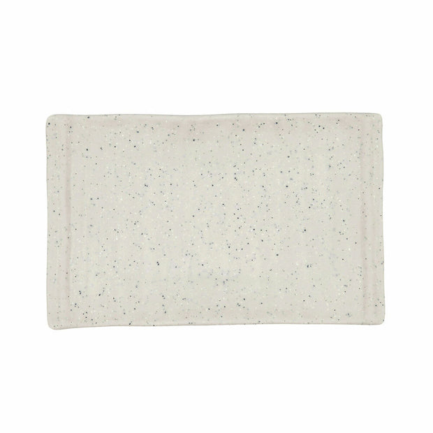 Flad plade Bidasoa Ikonic rechteckig Grau Kunststoff (20,7 x 13 x 2 cm) (Pack 12x)