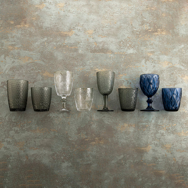 Gläserset Bidasoa Ikonic Blau 6 Stücke (24 cl)