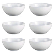 Schalenset Luminarc Diwali Weiß Glas (18 cm) (6 pcs)