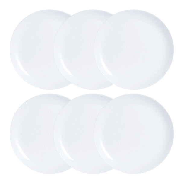 Geschirr-Set Luminarc Diwali 6 pcs Weiß Glas