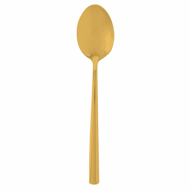Löffel Bidasoa Ikonic Metall Gold 12 Stück