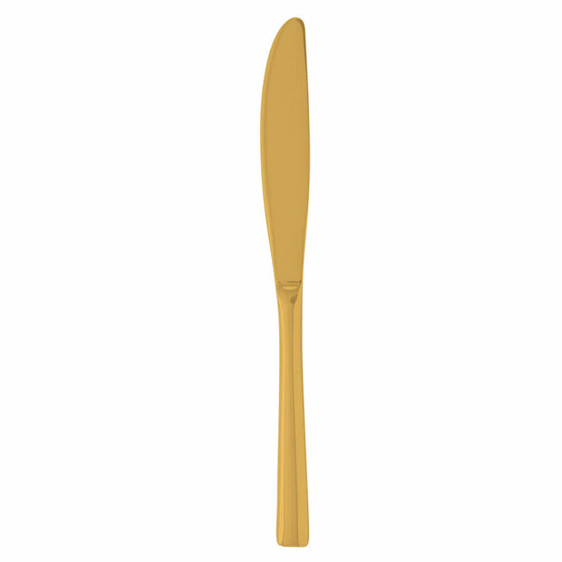 Tischmesser Bidasoa Ikonic 12 Stück Golden Metall