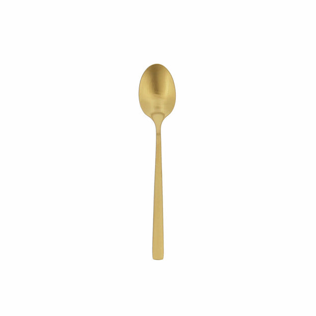 Kaffeelöffel Bidasoa Ikonic Metall Gold 12 Stück