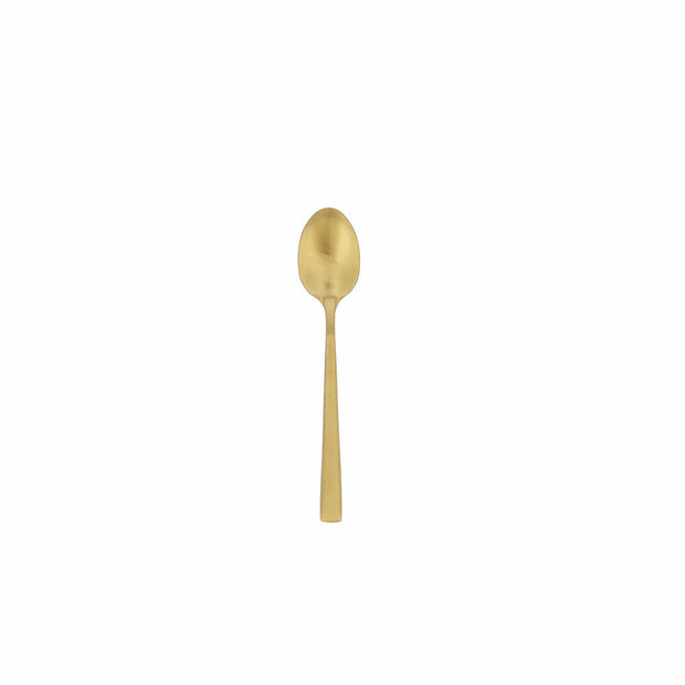 Kaffeelöffel Bidasoa Ikonic Metall Gold 12 Stück