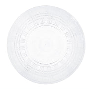 Flad plade Quid Viba Durchsichtig Kunststoff (Ø 26 cm) (Pack 12x)