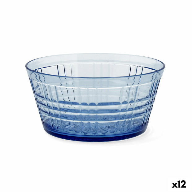 Salatschüssel Quid Viba Blau Kunststoff (Ø 18 cm) (Pack 12x)