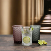 Becher Bidasoa Onix Rosa Glas (35 cl) (Pack 6x)