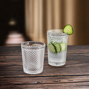 Gläserset Bidasoa Onix 3 Stück Durchsichtig Glas (35 cl)