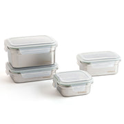 Lunchbox Bidasoa Miplaneta 0,5 L Metall grün (Pack 6x)