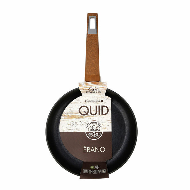 Pfanne Quid Ebano Geschmiedetes Aluminium Grau Metall (24,5 cm)