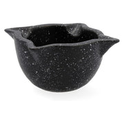 Mörser Quid Ebano Schwarz Porcelæn (13 x 8 cm)