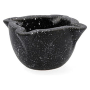 Mörser Quid Ebano Schwarz Porcelæn (12 x 8 cm)