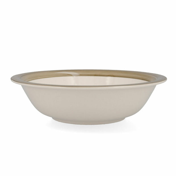 Salatschüssel Quid Allegra Nature aus Keramik zweifarbig (23 cm) (Pack 6x)