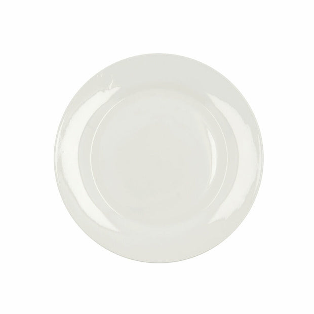 Flad plade Bidasoa Lis aus Keramik Weiß (26,25 cm) (Pack 12x)