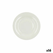 Dessertteller Bidasoa Lis aus Keramik Weiß (20 cm) (Pack 16x)