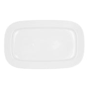 Kochschüssel Bidasoa Glacial aus Keramik Weiß (36 x 21 cm) (Pack 3x)